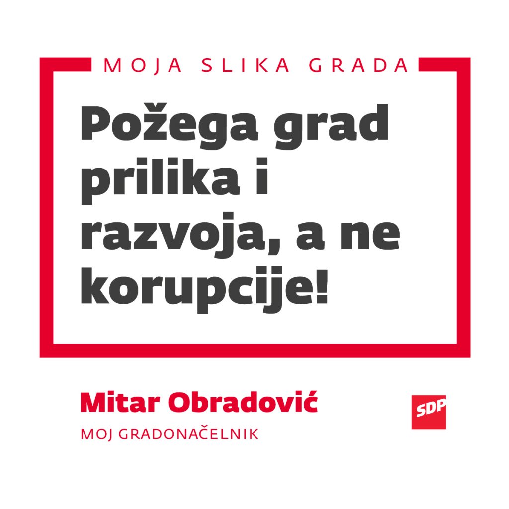 Mitar Obradović za gradonačelnika Požege